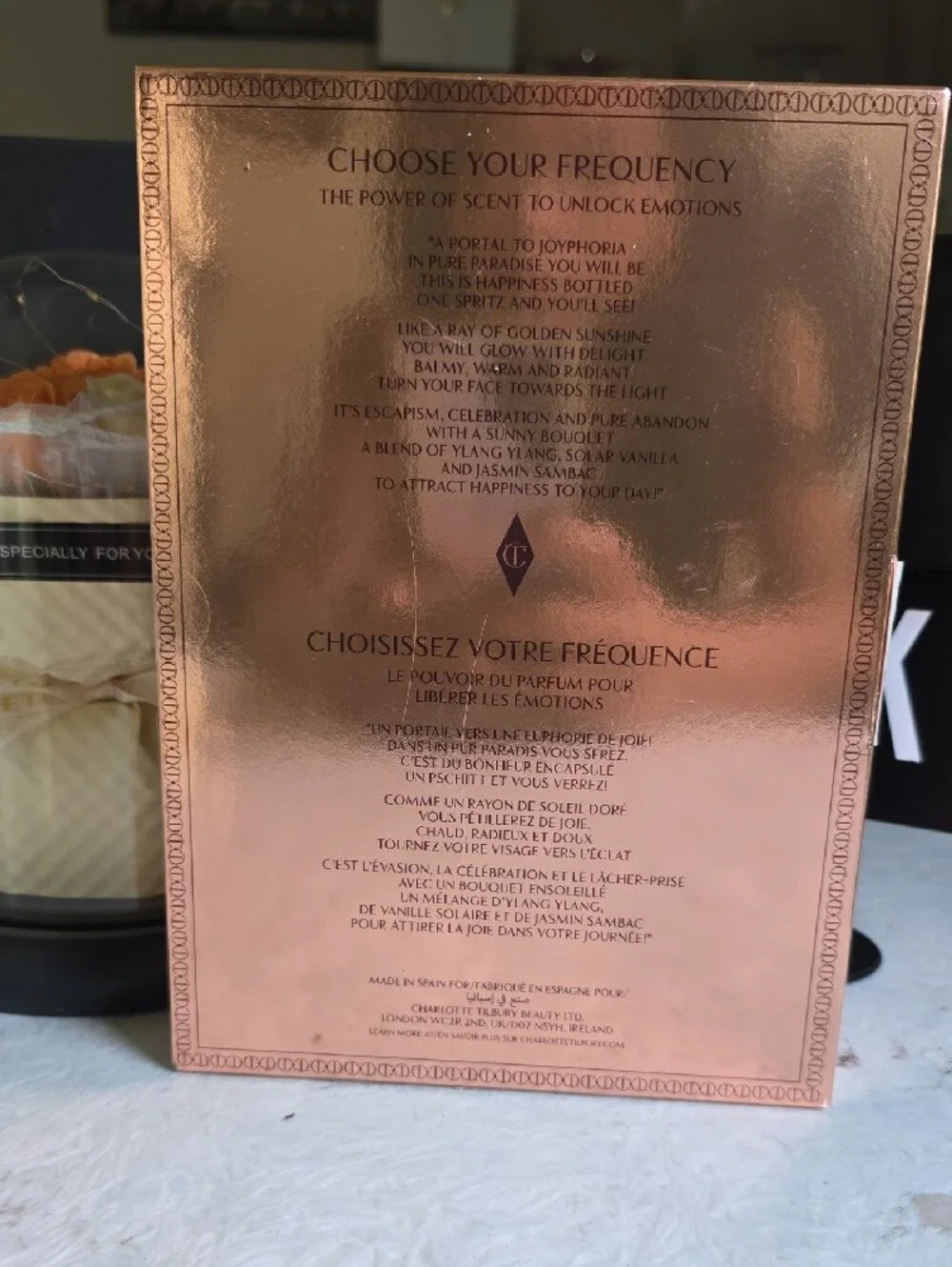 Charlotte Tilbury Joyphoria Gift Set in Rose Gold Packaging
